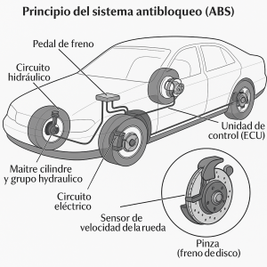 Principio del sistema ABS