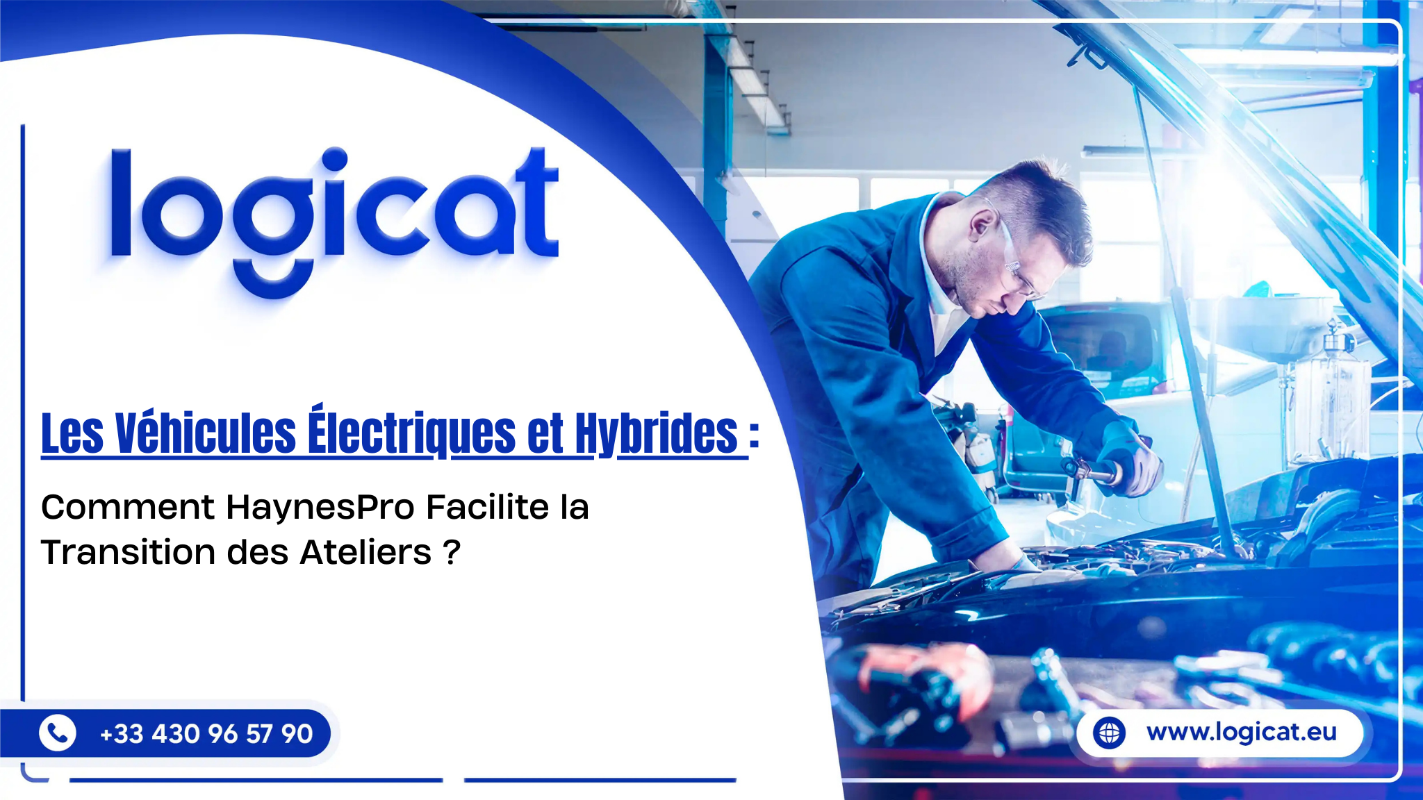 les véhicules électriques et hybrides : Comment HaynesPro Facilite la Transition des Ateliers ?