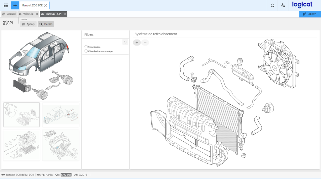 Teccat catalogue de référence de pièces