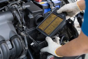 remplacement du filtre à air avec teccat