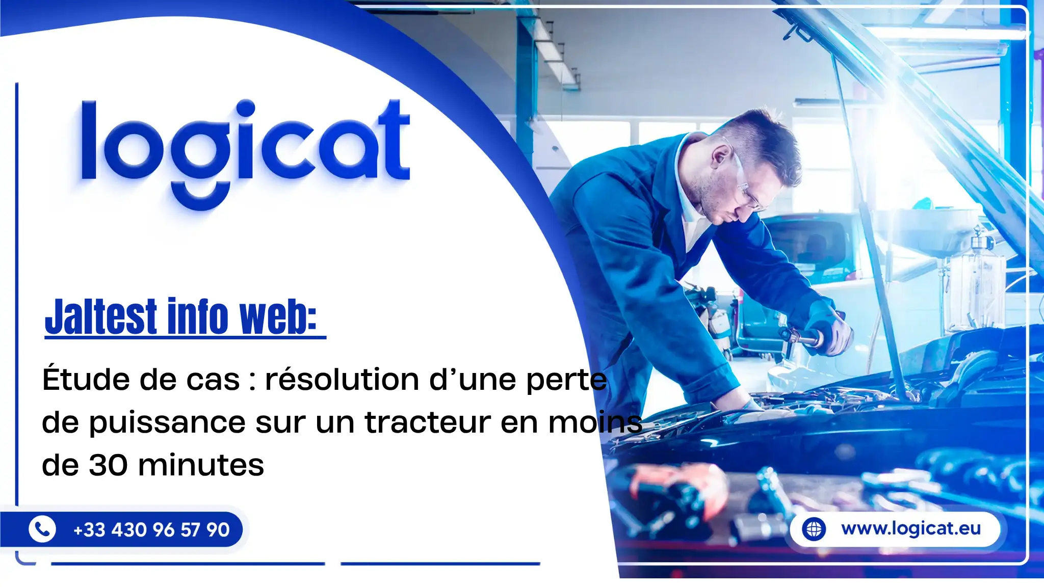 Perte de puissance tracteur : diagnostic en moins de 30 minutes